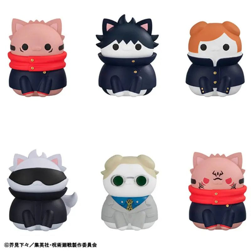 Mega Cat Project Jujutsu Kaisen Jujutsu Cats Shibuya Incident Ver. (Box Of 8) 1
