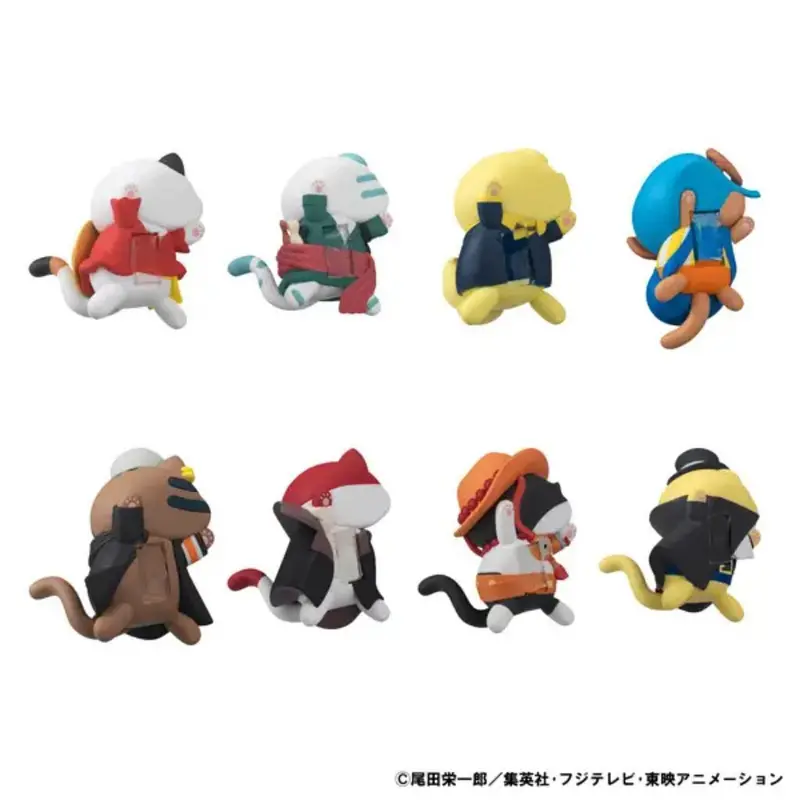 Mega Cat Project One Piece Nyan Piece Nyan Stickie (Box Of 8) 2