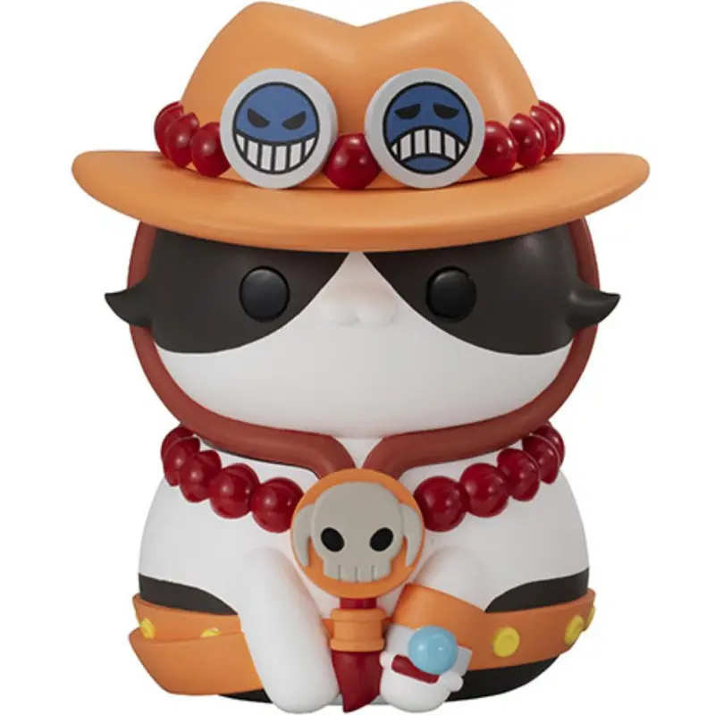Mega Cat Project One Piece Nyanto! The Big Nyan Piece Series - Portgas D. Ace 1