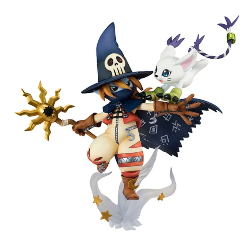 Megahouse G.E.M Wizardmon & Tailmon Megatrea Exclusive 1