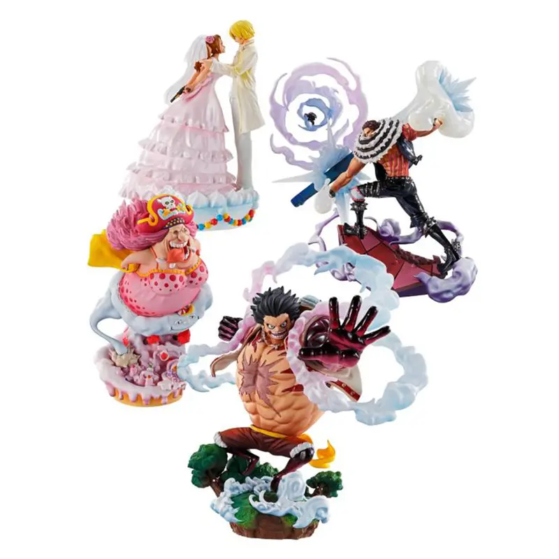 Megahouse One Piece Logbox Re Birth Limited Box Set Whole Cake Island Ver. 1