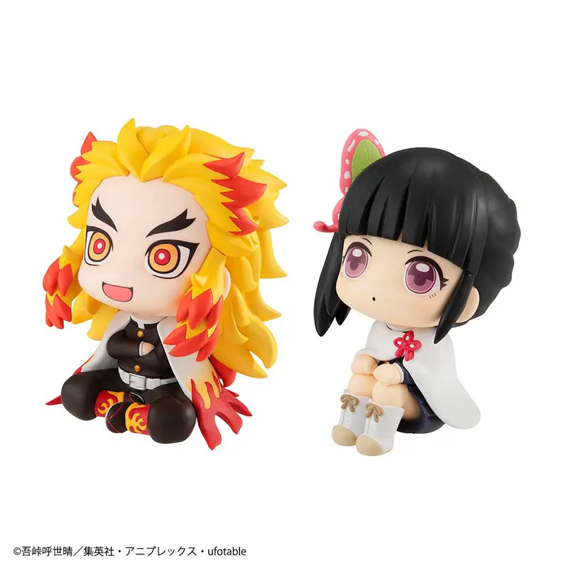 Megahouse Rengoku Kyojuro And Tsuyuri Kanao Set (With Gift) Look Up Demon Slayer Kimetsu No Yaiba 2