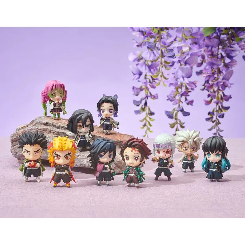 Megahouse Tanjiro And The Hashiras Mascot Set A And B Box (With Gift) Kimetsu No Yaiba Demon Slayer 1