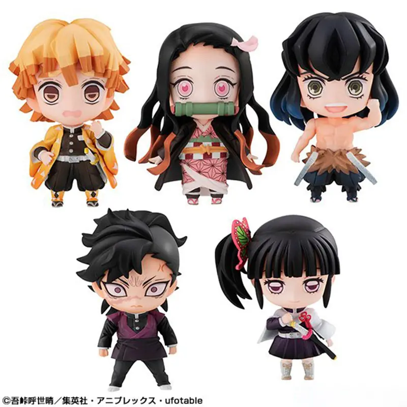 Megahouse Tanjiro & Friends Mascot Set (With Bonus) Demon Slayer 1