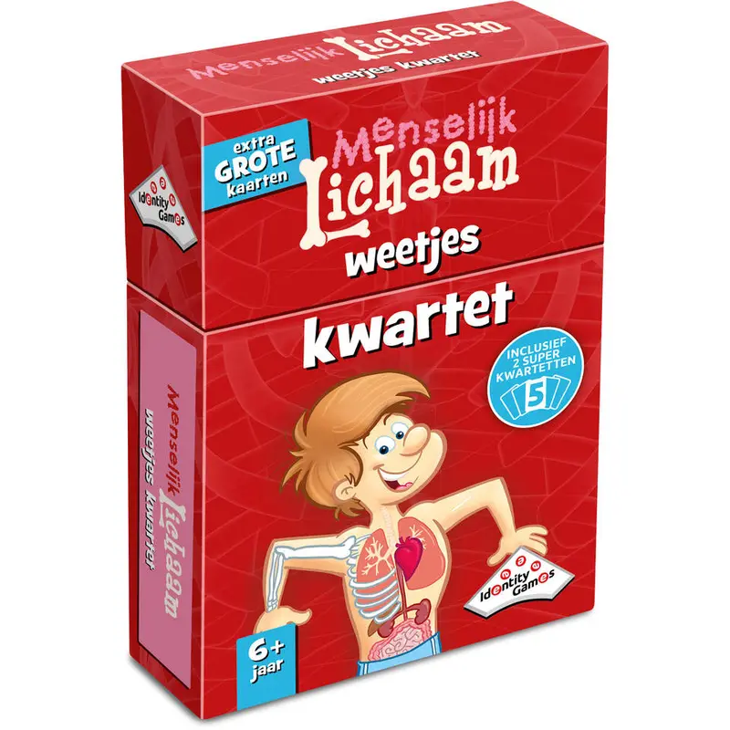 Menselijk Lichaam Weetjes Kwartet 1
