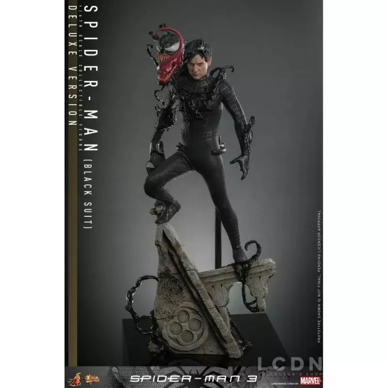 Mms728 - Spider-Man 3 - 1/6Th Scale Spider-Man (Black Suit) (Deluxe Version) 1