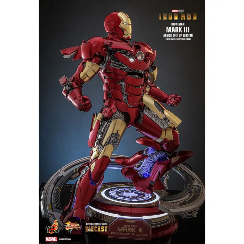 Mms825d72 - Iron Man 1/6Th Scale Iron Man Mark Iii (Armor Suit Up Version) 1