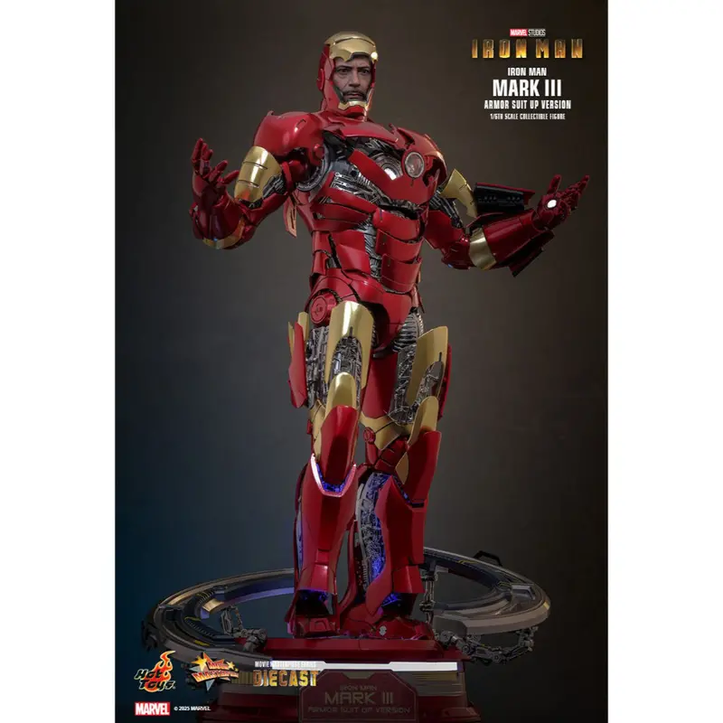 Mms825d72 - Iron Man 1/6Th Scale Iron Man Mark Iii (Armor Suit Up Version) 2