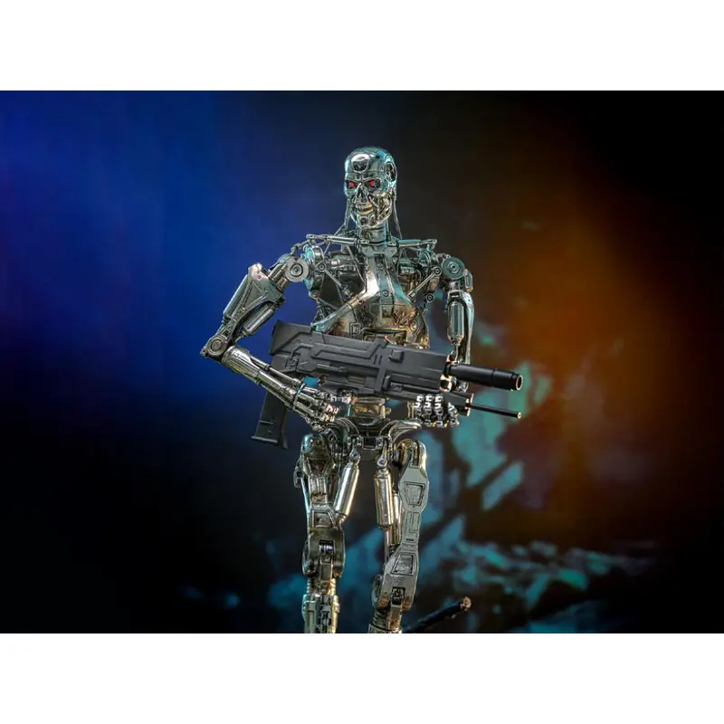 Mms840d77 - Terminator 2: Judgment Day - 1/6Th Scale Endoskeleton (Battle Damaged Version) Collectible Figure 1