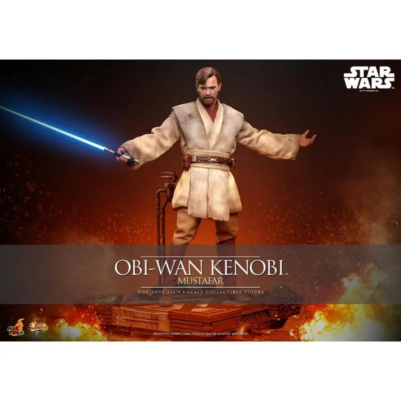 Mms843 - Star Wars: Revenge Of The Sith™ - 1/6Th Scale Obi-Wan Kenobi™ (Mustafar) Collectible Figure 1