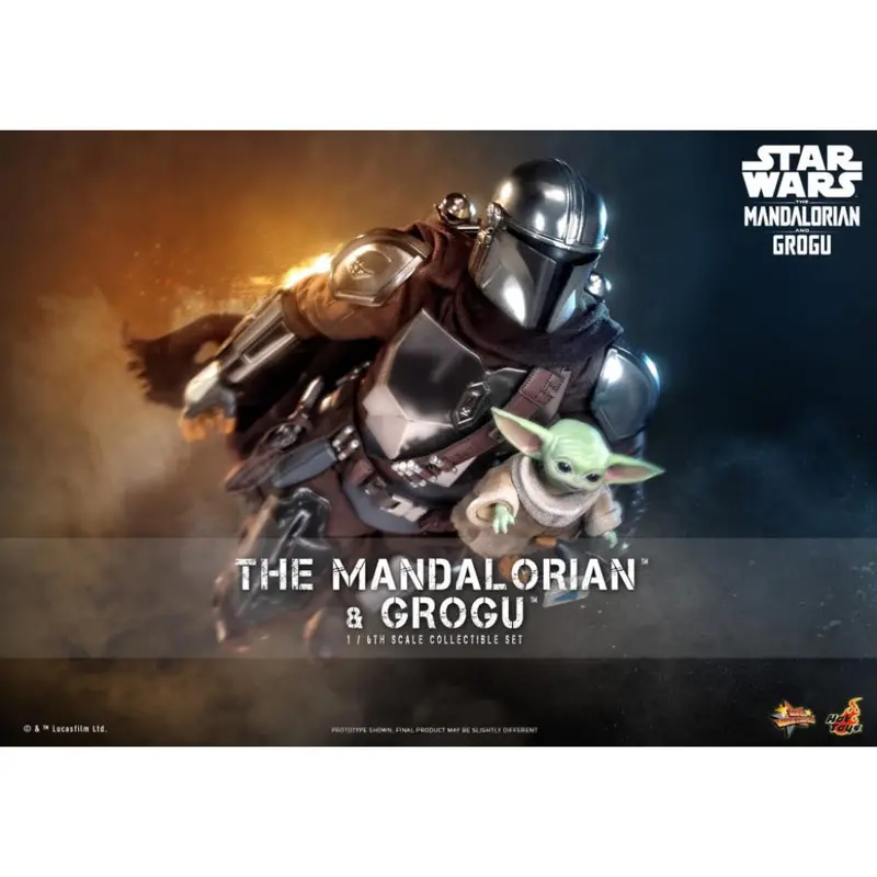 Mms871 The Mandalorian And Grogu - 1/6 The Mandalorian And Grogu Collectible Set 1