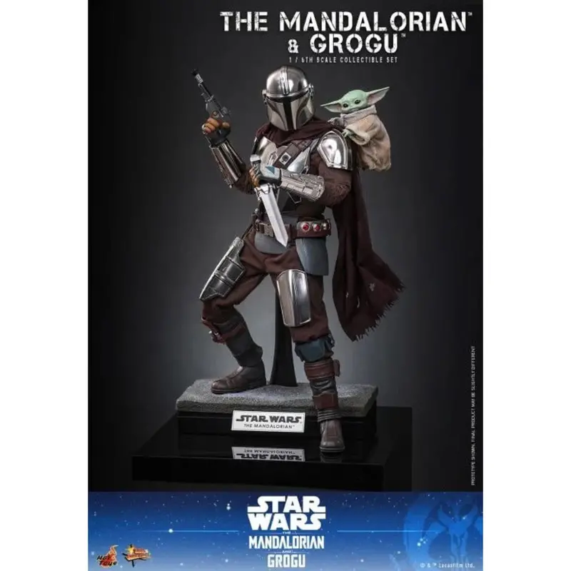 Mms871 The Mandalorian And Grogu - 1/6 The Mandalorian And Grogu Collectible Set 2