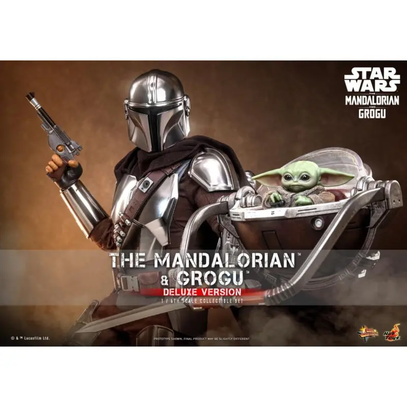 Mms872 The Mandalorian And Grogu - 1/6 The Mandalorian And Grogu Collectible Set (Deluxe Version) 1