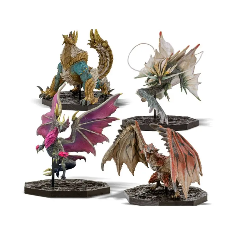 Monster Hunter Figure Builder Cube 4Pcs Box Set 1