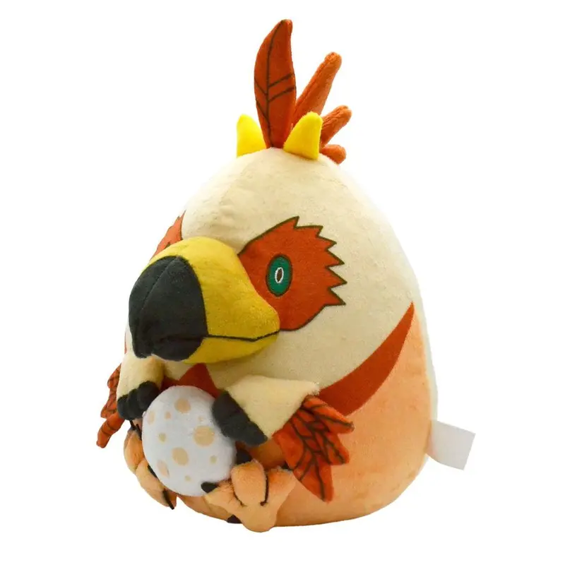 Monster Hunter Fluffy Eggshaped Plush - Kulu-Ya-Ku 1