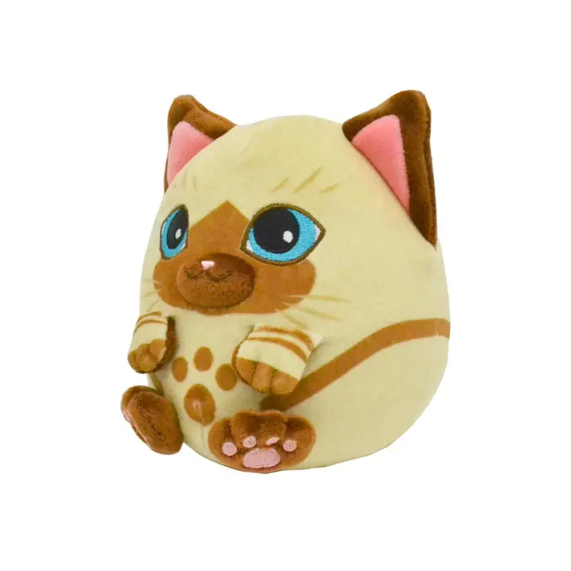 Monster Hunter Fluffy Eggshaped Plush Mini - Felyne 1