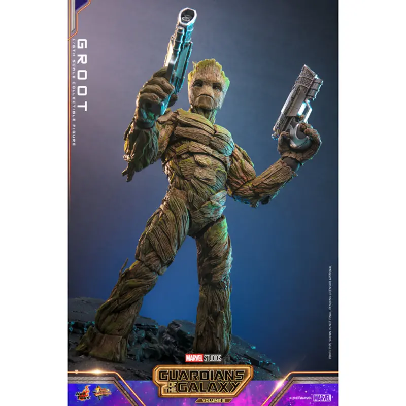 Movie Masterpiece Series Mms706 - Guardians Of The Galaxy Vol. 3 - Groot 2