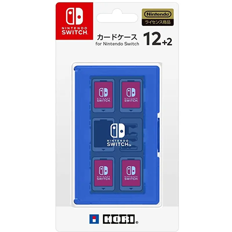 Nintendo Switch Hori Card Case 12+2 Blue (Nsw-022) 1