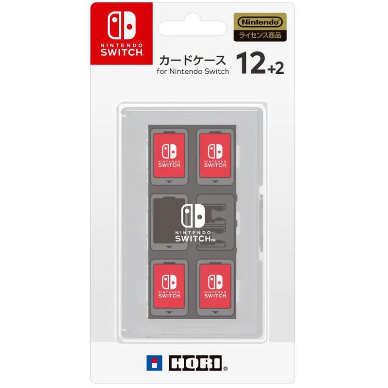 Nintendo Switch Hori Card Case 12+2 White (Nsw-024) 1
