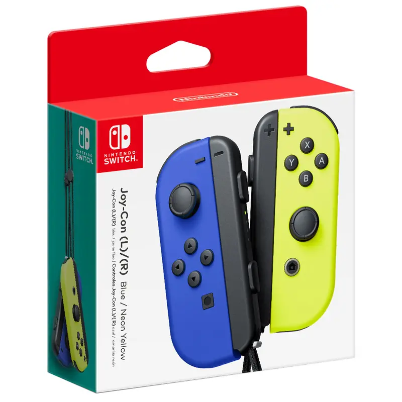 Nintendo Switch Joy-Con (Neon Blue/Neon Yellow) 1