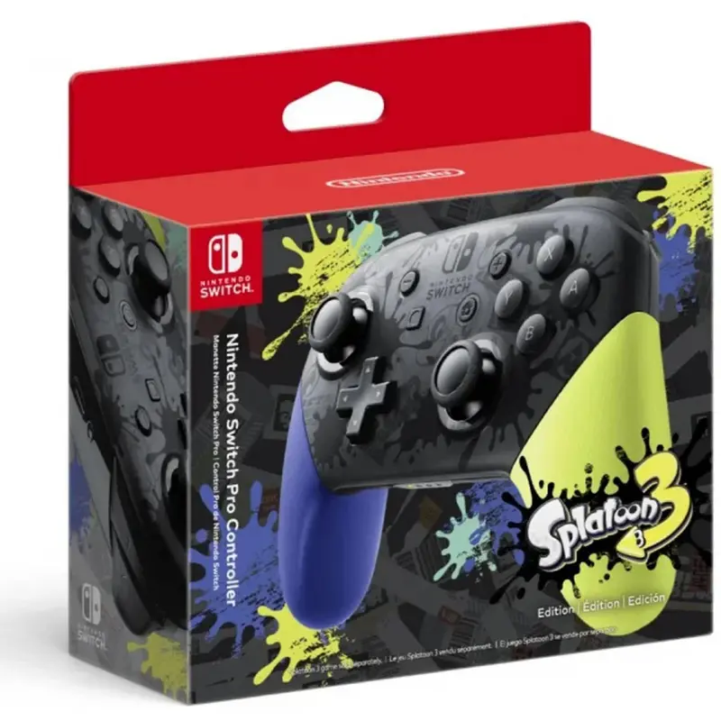Nintendo Switch Pro Controller - Splatoon 3 Edition 1