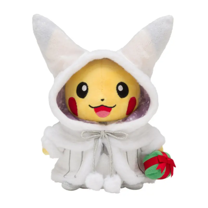Nintendo Tpc Pikachu Santa Frosty Christmas Plush 1