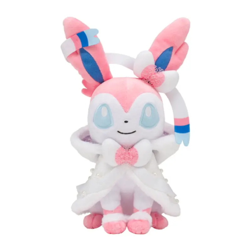 Nintendo Tpc Sylveon Santa Frosty Christmas Plush 2