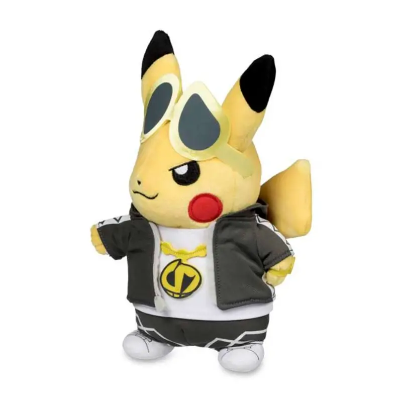 Nintendo Tpc Team Skull Guzma Boss Pikachu Plush Secret Teams 2