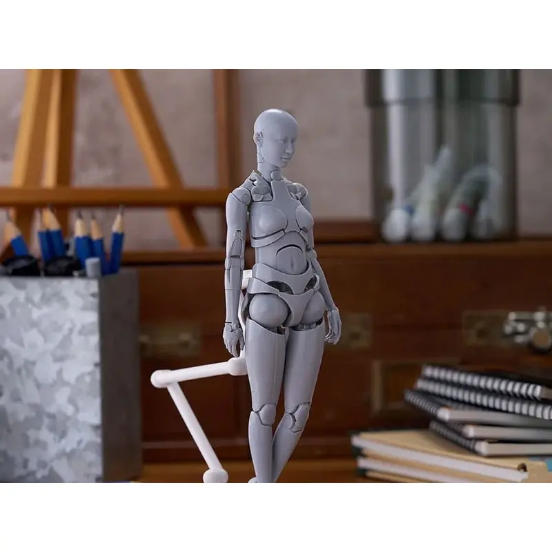 Nishimura Style Drawing Doll - Olive Gray 1