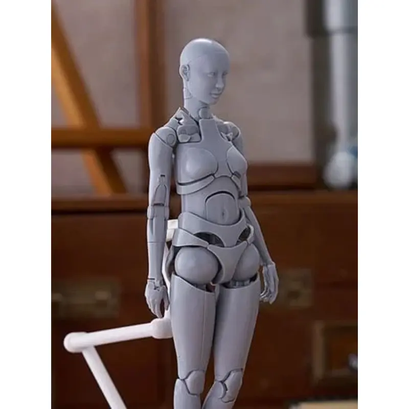 Nishimura Style Drawing Doll - Olive Gray 2