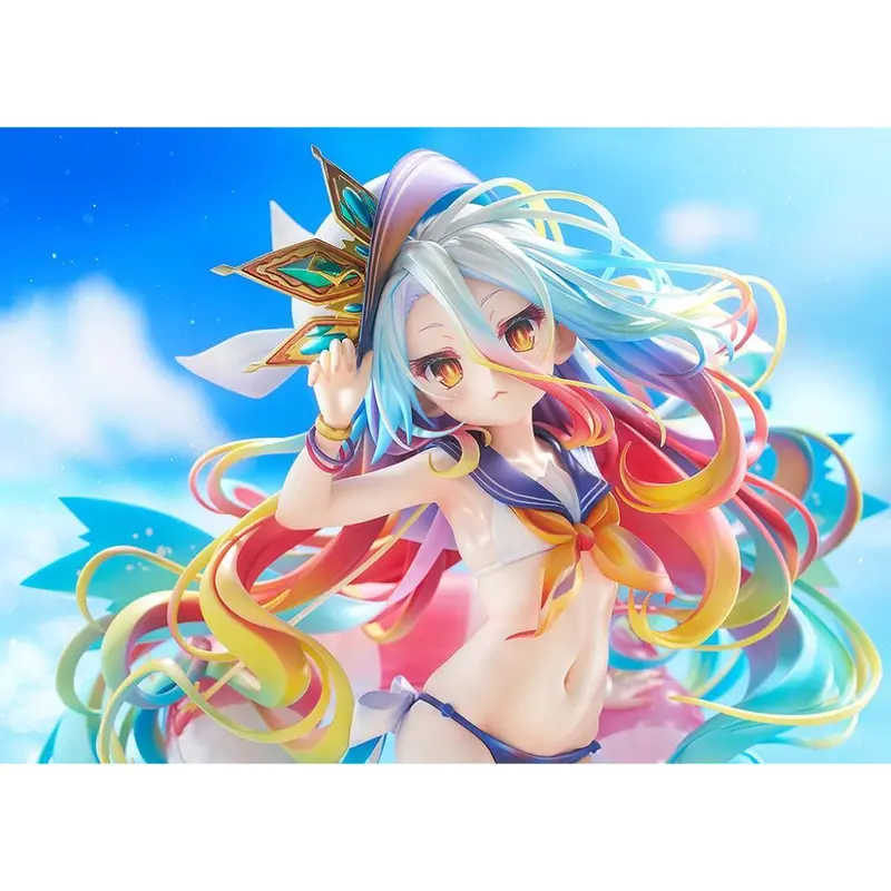 No Game No Life - Shiro: Sailor-Style Swimsuit Ver. Figurine 2