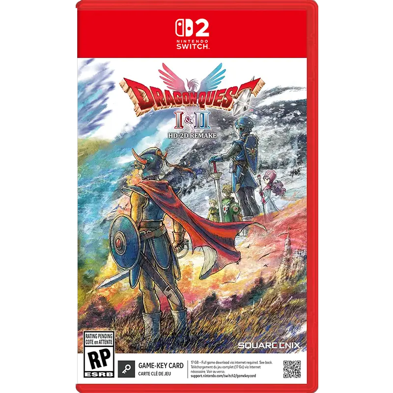 Ns2 Dragon Quest I & Ii Hd-2D Remake (Game-Key Card) 1