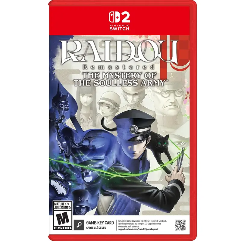 Ns2 Raidou Remastered: The Mystery Of The Soulless Army (Nc16) (Game-Key Card) 1