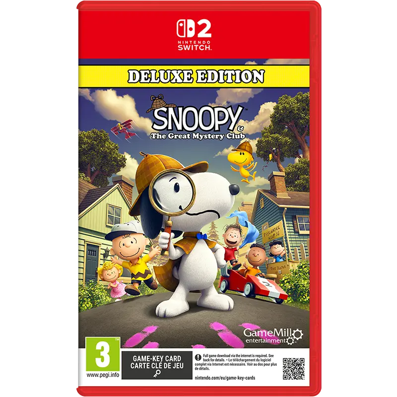 Ns2 Snoopy & The Great Mystery Club (Game-Key Card) 1