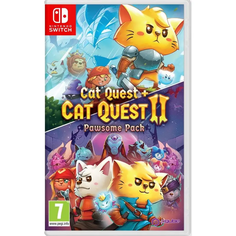 Nsw Cat Quest + Cat Quest Ii: Pawsome Pack 1