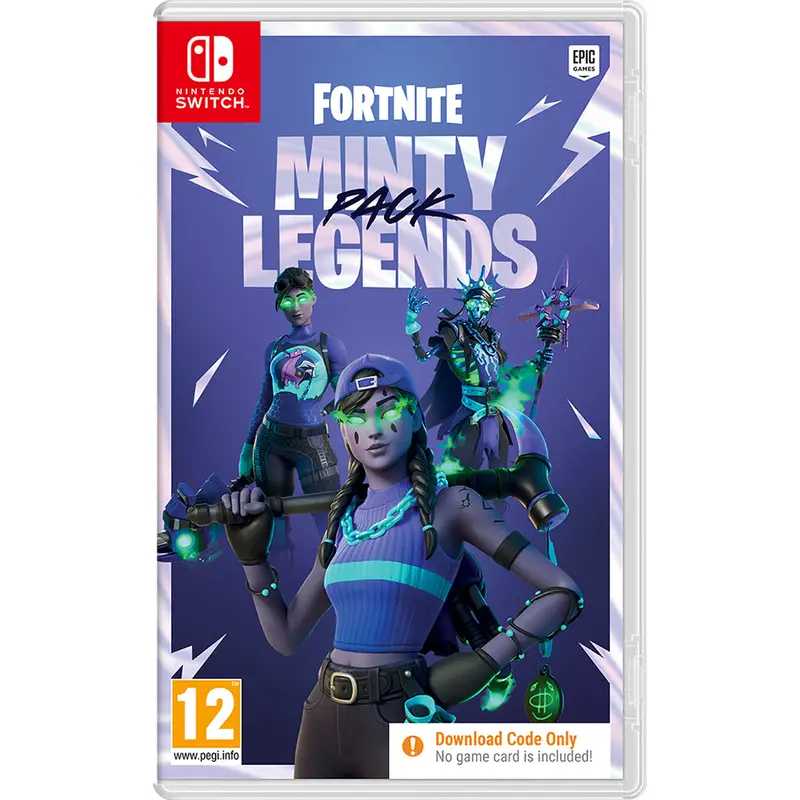 Nsw Fortnite: The Minty Legends Pack [Code In Box] 1