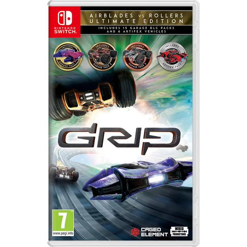 Nsw Grip: Combat Racing Airblades Vs Rollers Ultimate Edition 1