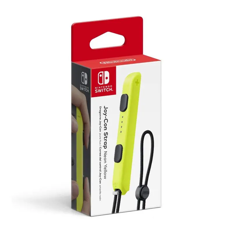 Nsw Joy-Con Strap Neon Yellow 1