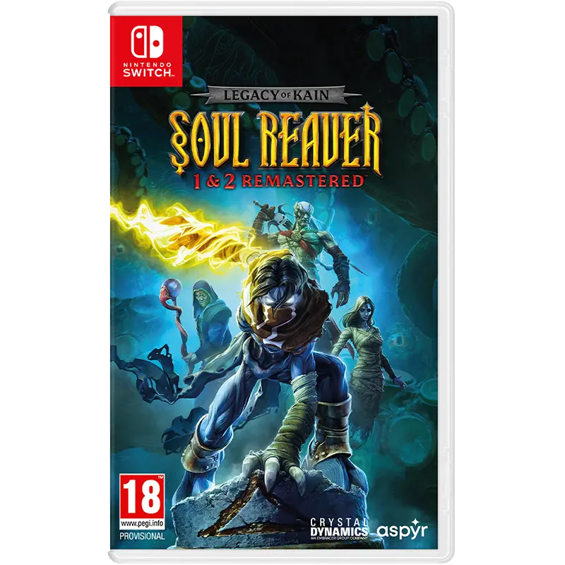 Nsw Legacy Of Kain: Soul Reaver 1 & 2 Remastered (M18) 1