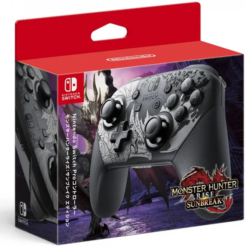 Nsw Monster Hunter Rise Sunbreak Pro Controller (Jpn) 1