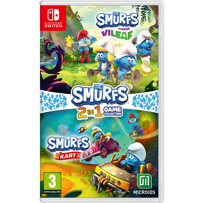 Nsw Smurfs 2-In-1 Game Collection 1