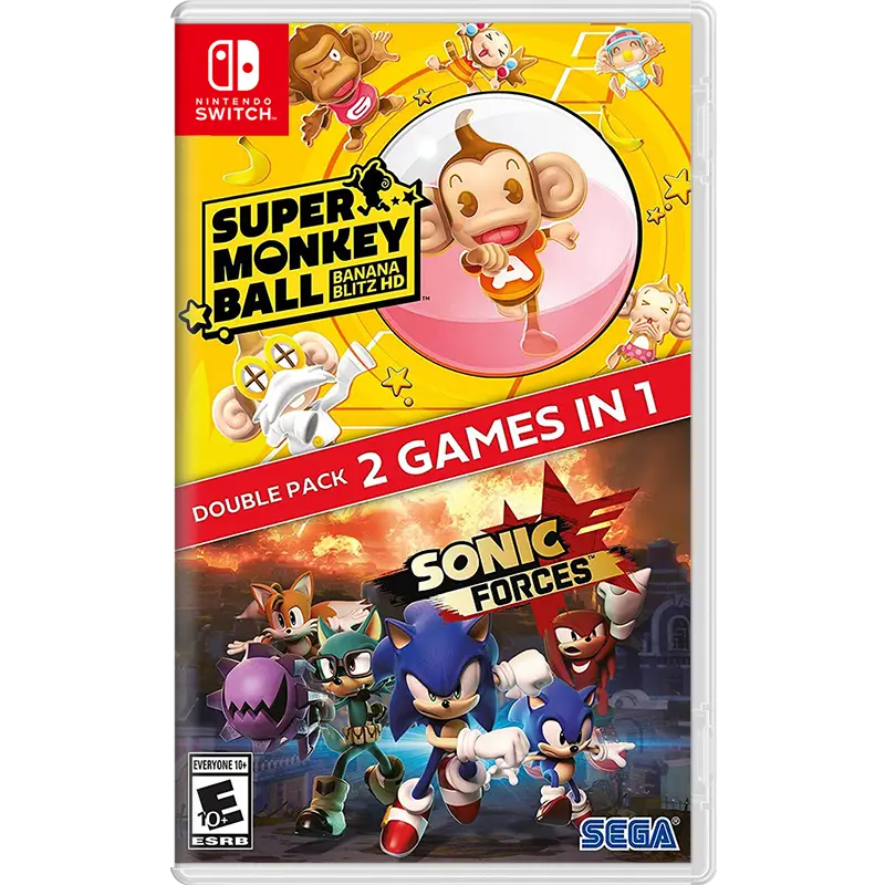 Nsw Sonic Forces + Super Monkey Ball: Banana Blitz 1