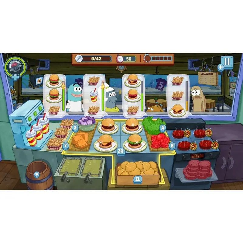 Nsw Spongebob Squarepants Krusty Cook-Off - Extra Krusty Edition 2