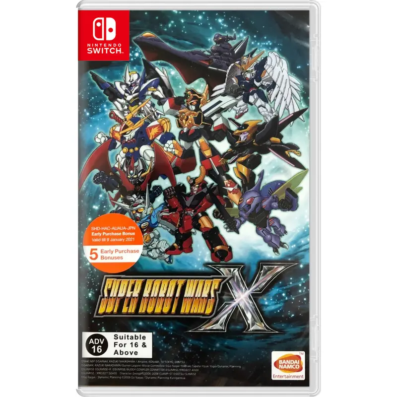 Nsw Super Robot Wars X 1