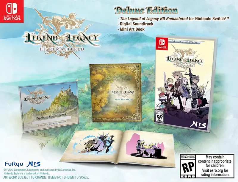 Nsw The Legend Of Legacy Hd Remastered 2
