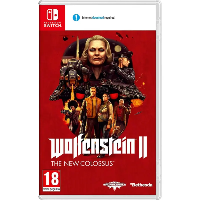 Nsw Wolfenstein Ii: The New Colossus 1