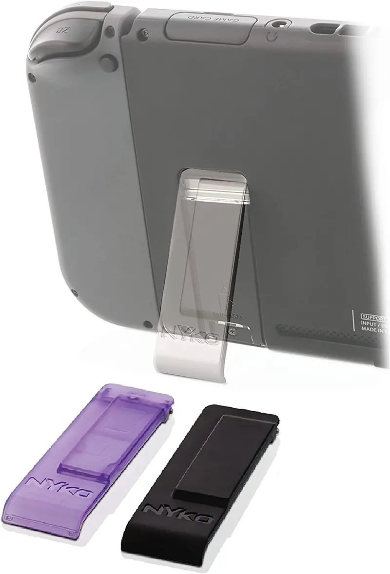 Nyko Nsw Kickstand Multi Pack: Purple/Clear/Black (87253) 2