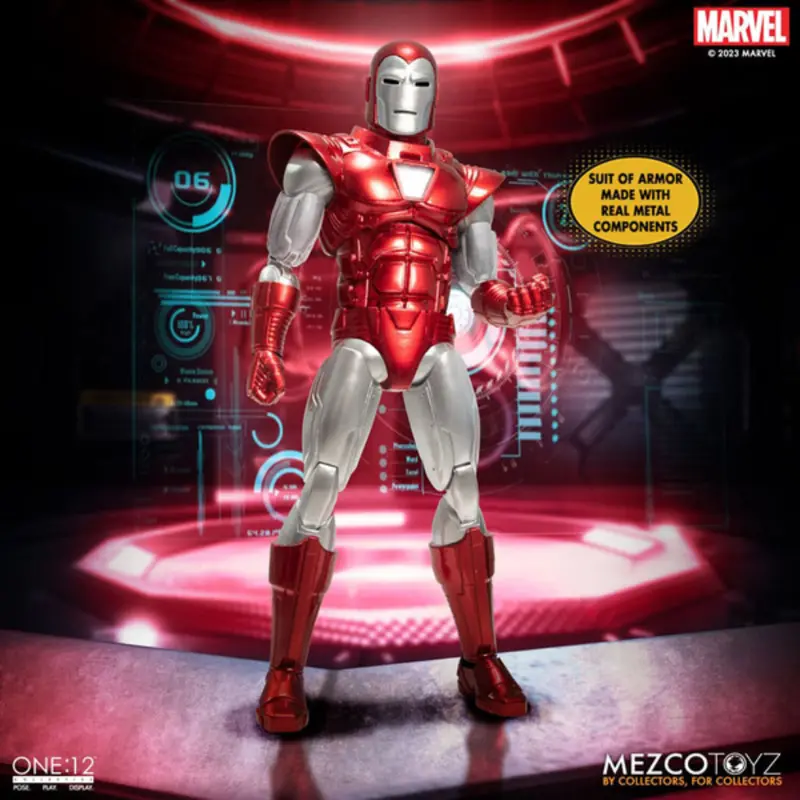 One:12 Collective - Iron Man: Silver Centurion 1