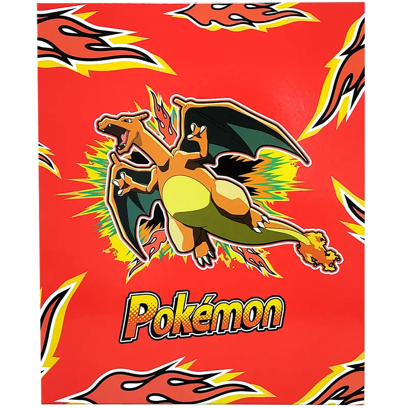 Pokémon Pocket Portfolio Ring Binder - Charizard (Red) 1
