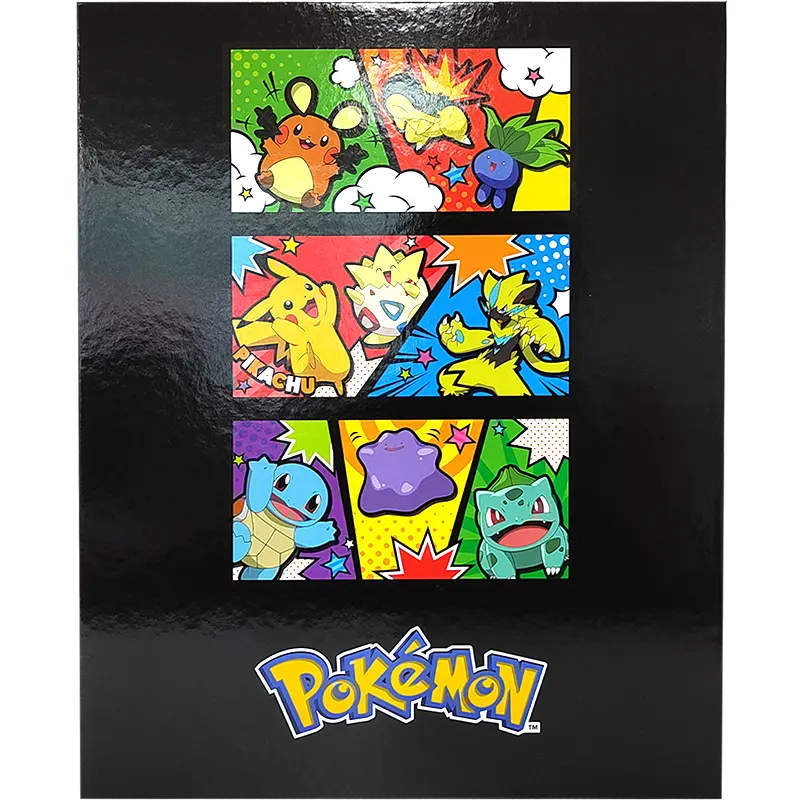 Pokémon Pocket Portfolio Ring Binder - Pokémon Comic Art 1